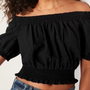 Old Navy Women's Black Smocked Top - NWT
